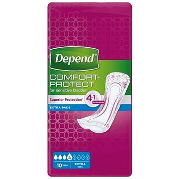 

Vložky Depend Extra 513 ml, 10 ks