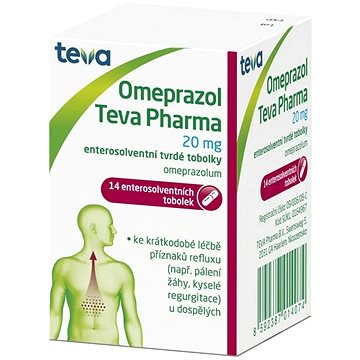 

Omeprazol Teva 20 mg 14 tobolek