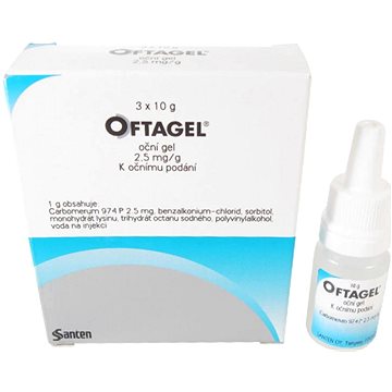 

Oftagel oční gel 3x10 g
