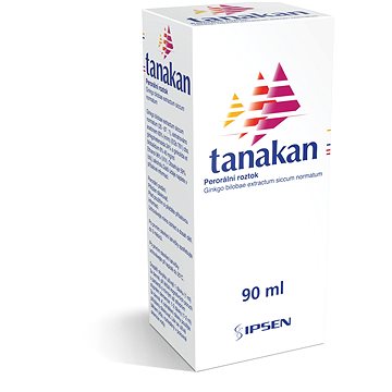 

Tanakan perorální roztok 90 ml + dávkovač