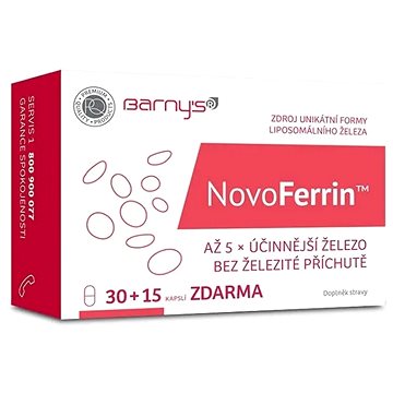 

Barnys NovoFerrin 30 + 15 kapslí