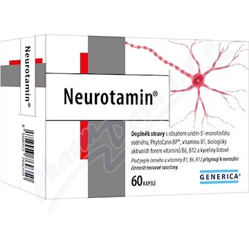 

Generica Neurotamin 60 kapslí