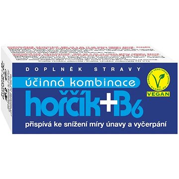 

NATURVITA Hořčík + B6 60 tablet