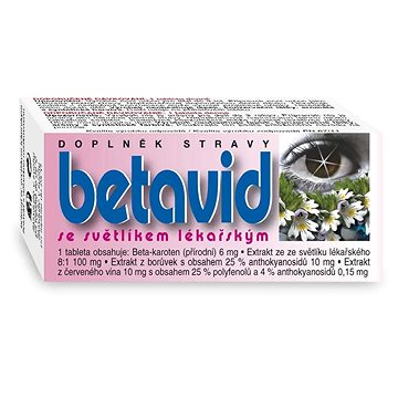 

NATURVITA Betavid se světlíkem lékařským 60 tablet