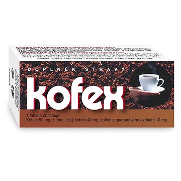 

NATURVITA Kofex přírodní kofein + guarana 80 tablet