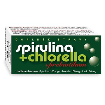 

NATURVITA Spirulina + Chlorella + Prebiotikum 90 tablet