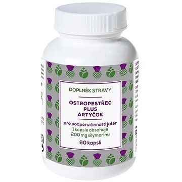

NATURVITA Ostropestřec plus Artyčok 60 kapslí