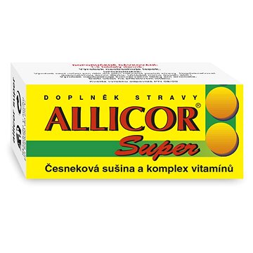 

NATURVITA Allicor Super česnek + Vitamin 60 tablet