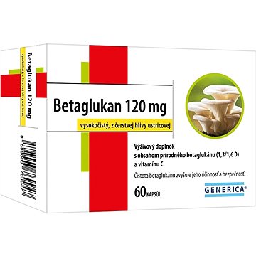 

Generica Betaglukan 120 mg 60 kapslí