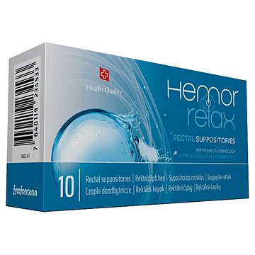 

Fytofontana Hemorrelax rektální čípky 10 ks
