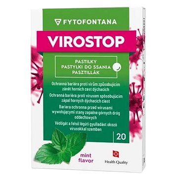 

Fytofontana Virostop pastilky máta 20 ks