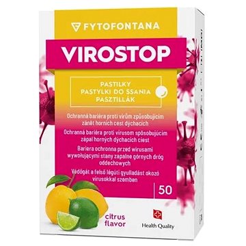 

Fytofontana Virostop pastilky citrus 50 ks