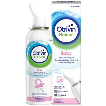 

Otrivin Natural Baby nosní sprej, přírodní mořská voda pro kojence 100 ml