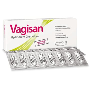 

Vagisan HydroKrém Cremolum 16 čípků
