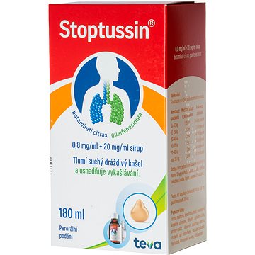 

Stoptussin sirup 180 ml
