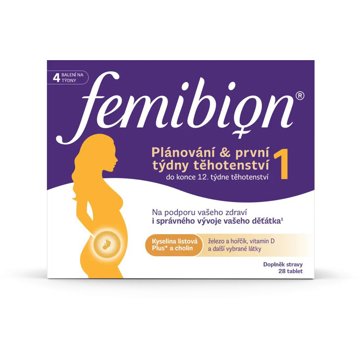 

Femibion 1 Plánování a první týdny těhotenství 28 tablet