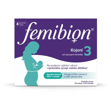 

Femibion 3 Kojení 28 tablet + 28 tobolek