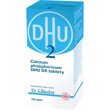 

DR. SCHÜSSLERA Calcium phosphoricum DHU D6(D12) 200 tablet