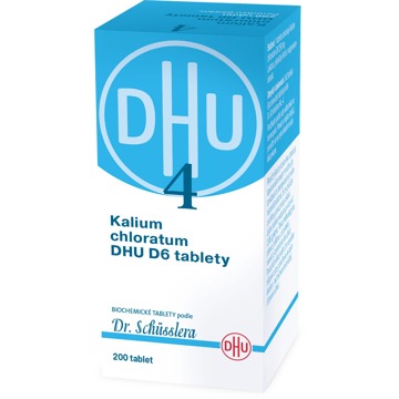 

DR. SCHÜSSLERA Kalium chloratum DHU D5-D30 200 tablet