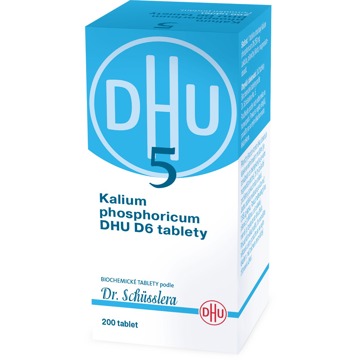 

DR. SCHÜSSLERA Kalium phosphoricum DHU D5-D30 200 tablet
