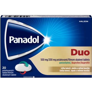 

Panadol DUO tablety pro úlevu od bolesti, 20 tablet