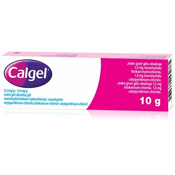 

Calgel 3,3 mg/g + 1 mg/g orální gel 10 g
