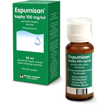 

Espumisan 100 mg/ml perorální kapky 50 ml