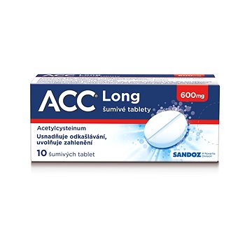 

ACC LONG 600 mg 10 šumivých tablet