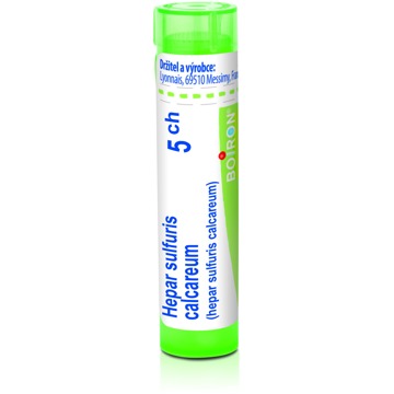 

Hepar Sulfuris Calcareum 5CH granule 4 g