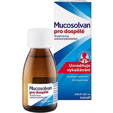 

Mucosolvan Pro Dospělé 30 mg sirup 100 ml