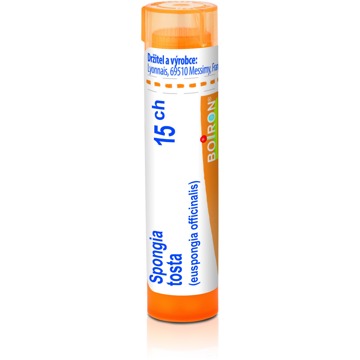 

Spongia Tosta 15CH granule 4 g