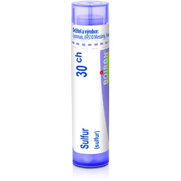 

Sulfur 30CH granule 4 g