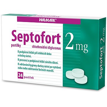 

Septofort 2 mg 24 pastilek