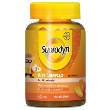 

Supradyn Kids Complex želé fazolky 60 ks