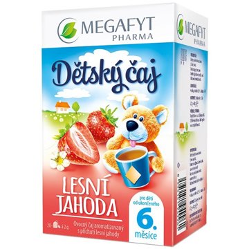 

Megafyt Dětský čaj Lesní jahoda 20 × 2 g