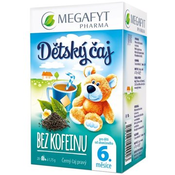 

Megafyt Dětský čaj bez kofeinu 20 × 1,75 g
