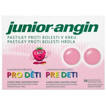 

Junior-angin pastilky pro děti 36 ks
