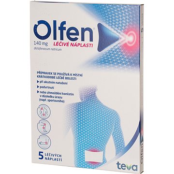 

Olfen 140 mg léčivé náplasti 5 ks