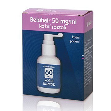 

Belohair 50 mg/ml kožní roztok 60 ml