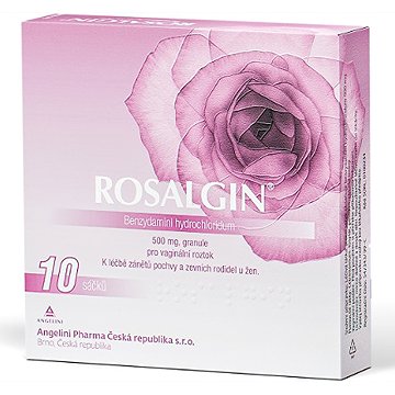 

Rosalgin prášek pro přípravu vaginální roztoku 10 × 0,5 g