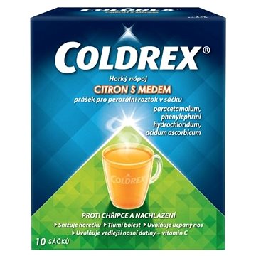 

Coldrex Horký nápoj Citron s medem 10 sáčků