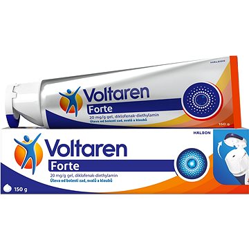 

Voltaren Forte 20 mg/g gel proti bolesti 150 g