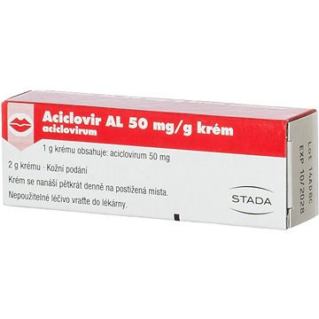 

Aciclovir AL 50 mg/g krém 2 g