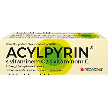 

Acylpyrin s vitaminem C 320 mg/200 mg 12 šumivých tablet