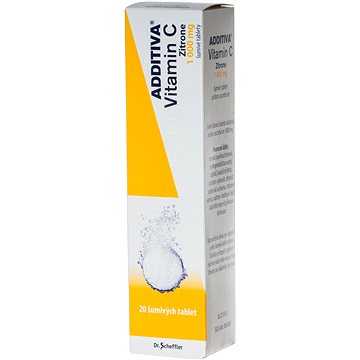 

Additiva Vitamin C Zitrone 20 šumivých tablet