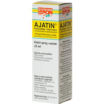 

Ajatin Profarma Tinktura s mechanickým rozprašovačem 25 ml