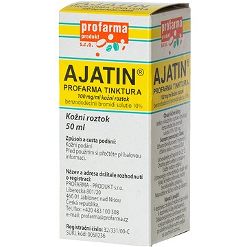 

Ajatin Profarma tinktura kožní roztok 50 ml