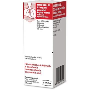 

Ambroxol AL 7,5 mg/ml kapky 100 ml