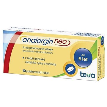 

Analergin Neo 5 mg 10 tablet