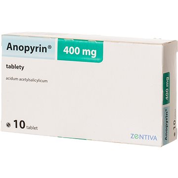 

Anopyrin 400 mg 10 tablet